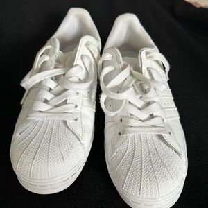 Adidas White Sports Shoes